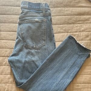 Abercrombie & Fitch Blue Ankle Jeans